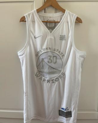 Nike Stephen Curry Warriors MVP Jersey - taglia L