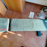 Panca regolabile per allenamento casa palestra 