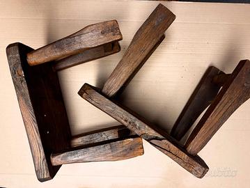 Coppia sgabelli vintage metà 900