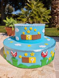 torta scenografica Super Mario