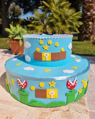 torta scenografica Super Mario