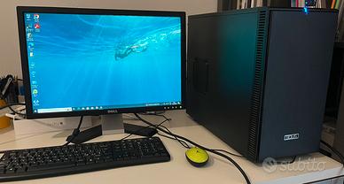 workstation + monitor + stampante A4/A3 + casse