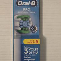 Oral B PRO Precision Clean - 5 testine di ricambio