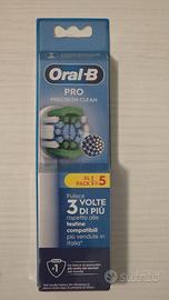 Oral B PRO Precision Clean - 5 testine di ricambio