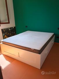 letto matrimoniale Ikea brimnes 