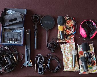 Attrezzatura podcast/audio
