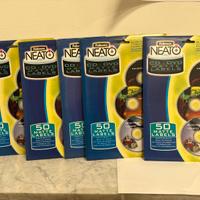 Neato fogli c/2 etichette per DVD/CD