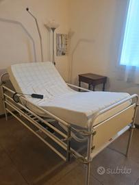  Letto Ortopedico Elettrico con Sponde + Materasso