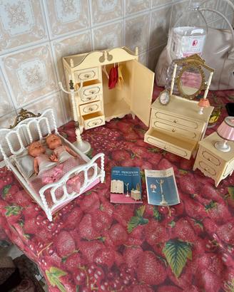 Camera da letto vintage