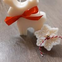 Candela Natalizia in Cera di Soia –  Profumate