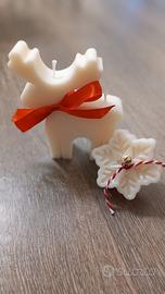 Candela Natalizia in Cera di Soia –  Profumate