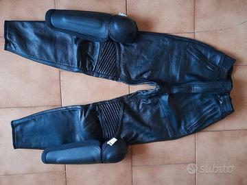 Pantaloni da moto in cuoio Dainese 44