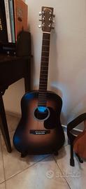  chitarra acustica elettrificata Martin D- X2E