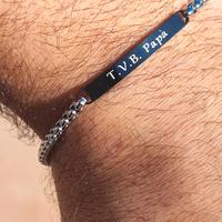 bracciale idea festa del papà + anello nel prezzo 