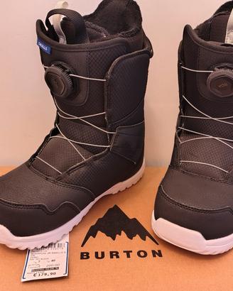 scarponi snowboard BURTON 40 con Boa