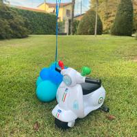 Chicco Vespa per Bambini Primavera Bianca, Moto Gi