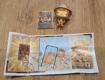 Funko Pop!/ Kinder Joy- Monkey D. Luffy Gold VS513