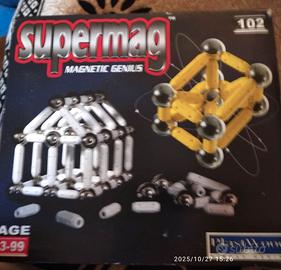 Gioco Supermag Magnetic Genius (rosso)