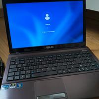 ASUS K53S i7 2.2GHz –8GB RAM –SSD Nuovo 224GB-16'