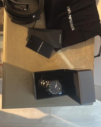 Cinta e orologio Emporio Armani