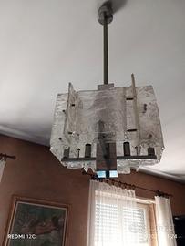 lampadario vintage anni 70