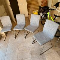Set 4 sedie IKEA imbottite – Impilabili