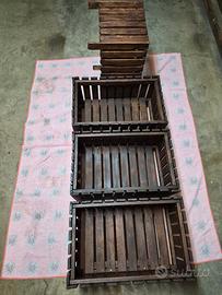 Cassetta legno per vasi  fiori 