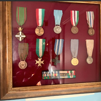 PREZIOSOmedagliereMILITAREitaliano1^e2^GUERRAmondi