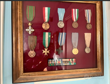 PREZIOSOmedagliereMILITAREitaliano1^e2^GUERRAmondi