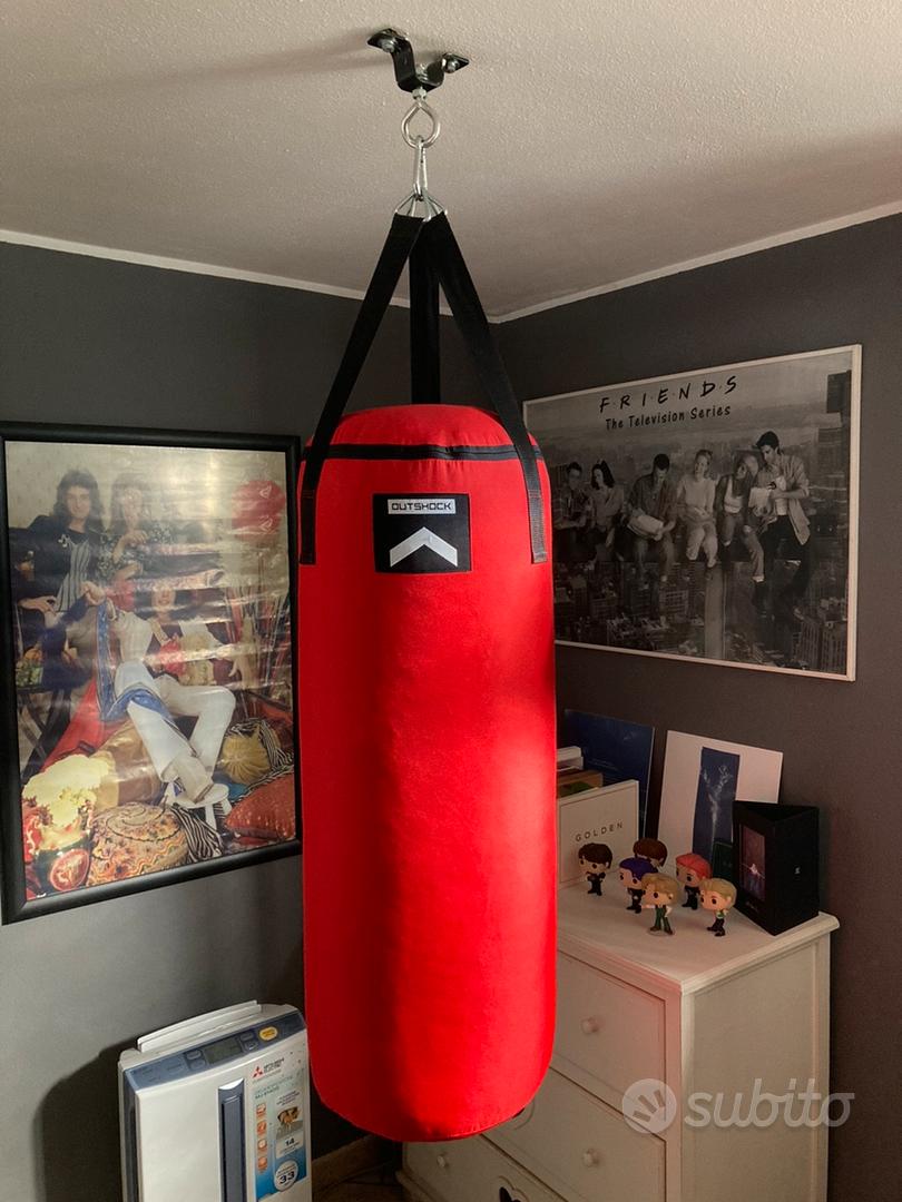 Sacco boxe 100 - 14Kg rosso OUTSHOCK