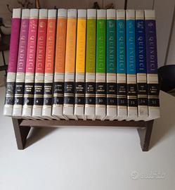 I QUINDICI, collana completa con il suo mobiletto