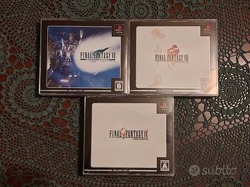 PS1 - Final Fantasy VII VIII & IX (Giapponese)