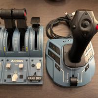 Thrustmaster TCA Captain AirbusEdition + pedaliera