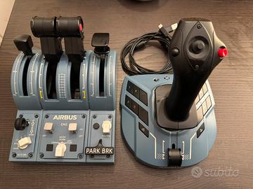 Thrustmaster TCA Captain AirbusEdition + pedaliera