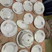 set di piatti porcellana bianca Bohême thun