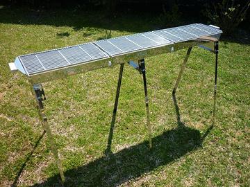 BARBECUE INOX - SM150 +3 GRIGLIE 250 - ilSimo