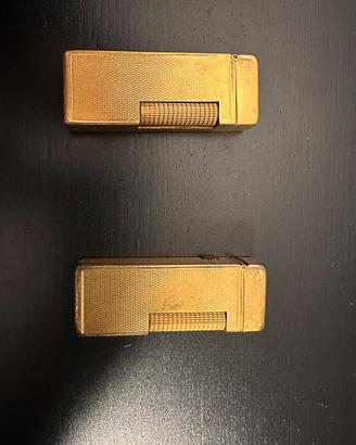 Dunhill accendini placcati oro