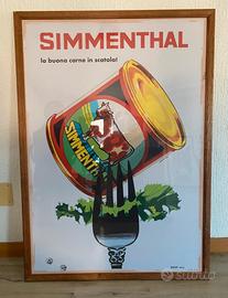 Poster “Simmenthal”