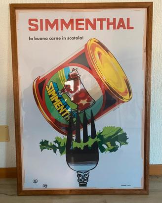 Poster “Simmenthal”