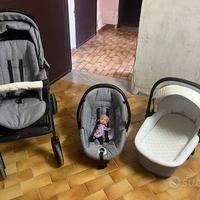 trio cam passeggino carrozzina ovetto