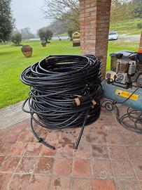 Ali gocciolanti e irrigatori a pioggia