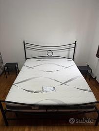 Giroletto con rete e materasso + 2 comodini