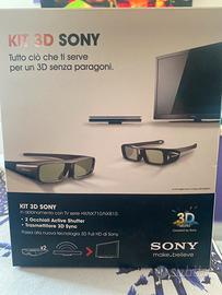 Kit 3D Sony originale (Aperto-mai usato)