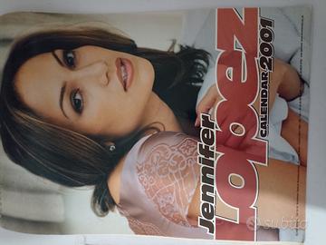 calendario 2001 Jennifer Lopez collezione