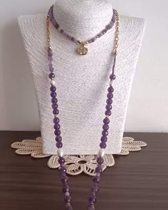 collana di pietre naturali