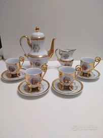 Servizio da caffè vintage Bavaria in porcellana