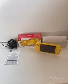 Nintendo Switch Lite Gialla - Boxata - completa