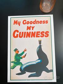 Poster stampa birra Guinness zoo Pub birreria