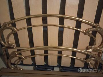 Letto in ottone