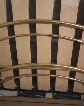 Letto in ottone
